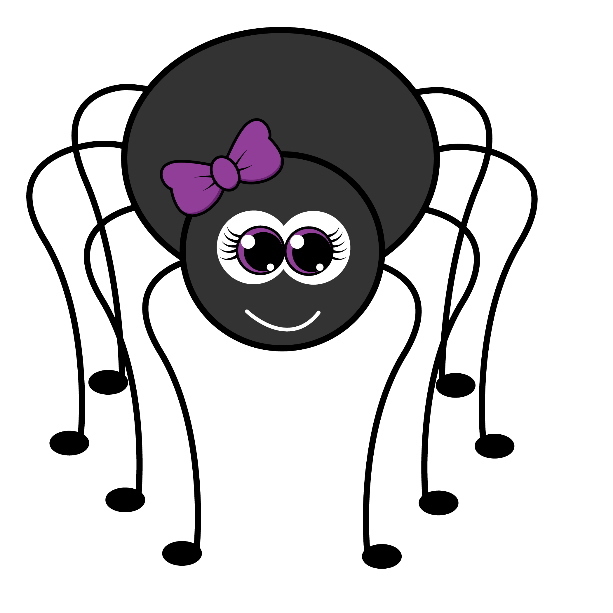 Cute Spider Drawing Free download on ClipArtMag