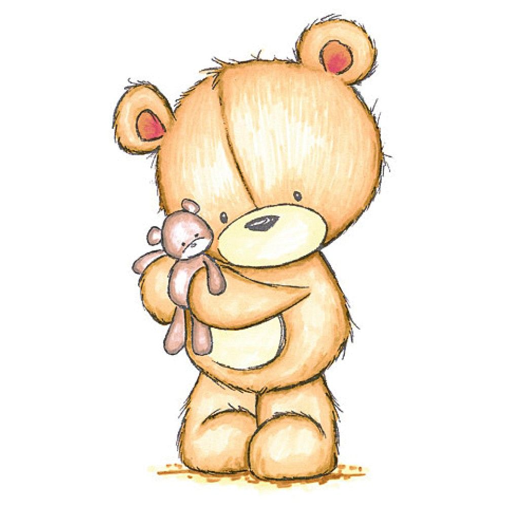 Cute Teddy Bear Drawing Free download on ClipArtMag