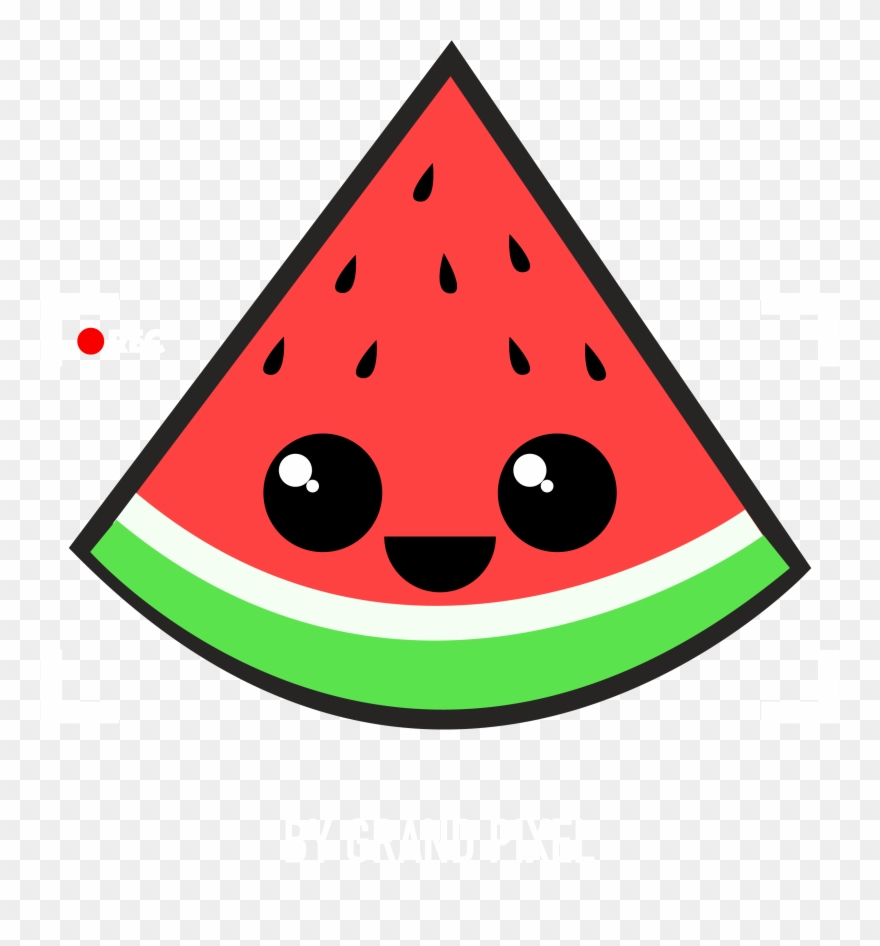 Cute Watermelon Drawing | Free download on ClipArtMag