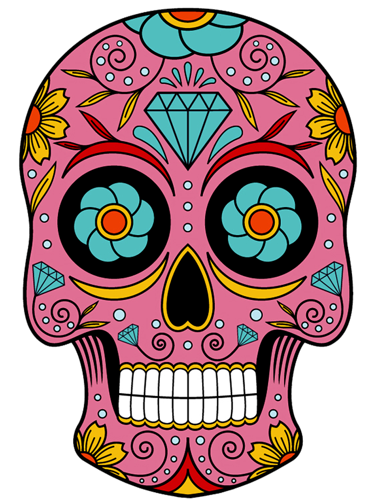 Day Of The Dead Girl Drawing | Free download on ClipArtMag