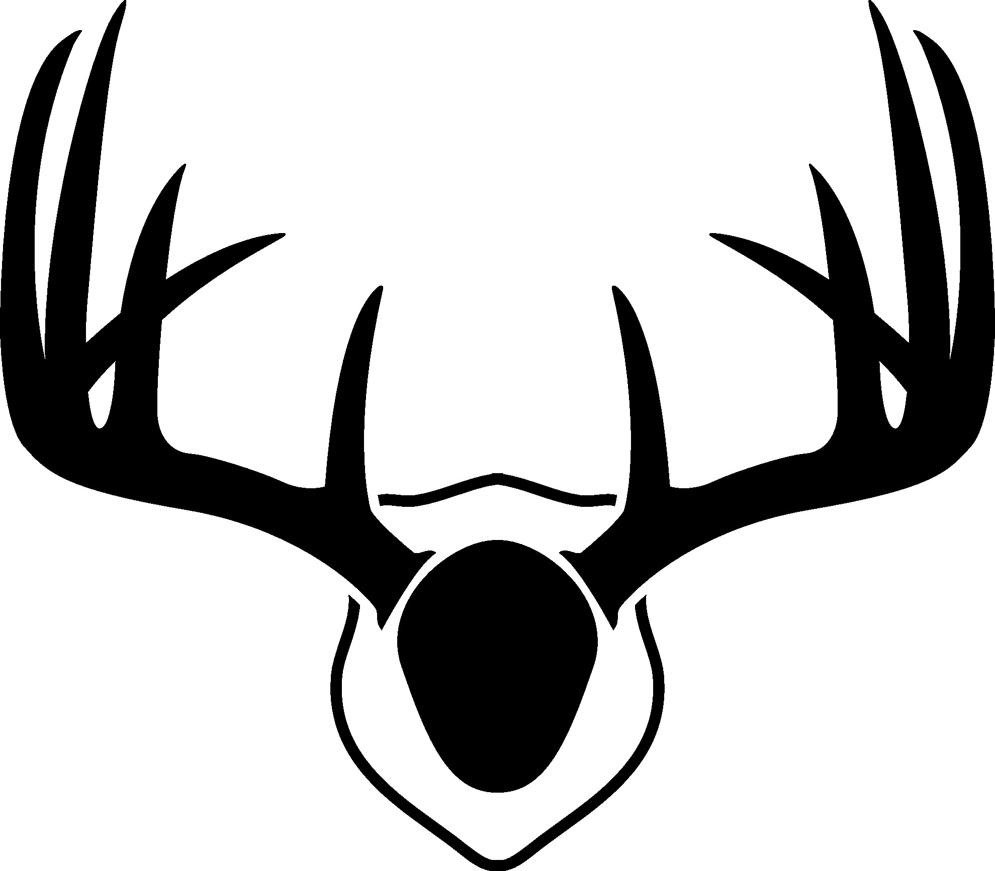 Deer Antlers Drawing | Free download on ClipArtMag