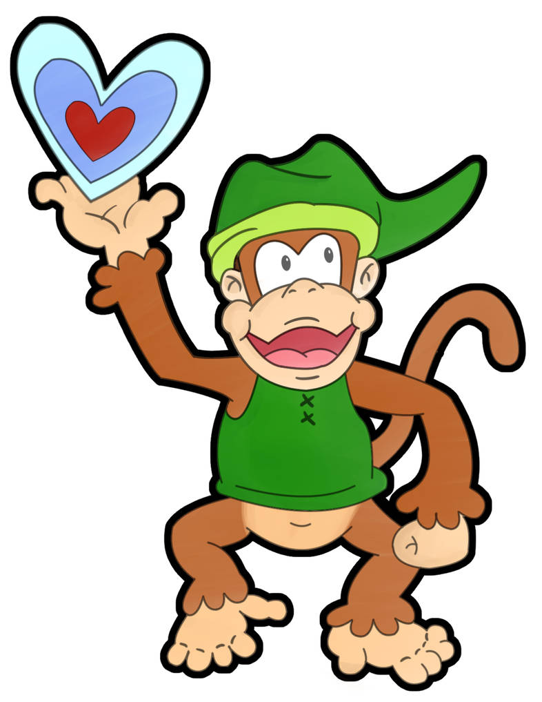 Diddy Kong Drawing | Free download on ClipArtMag