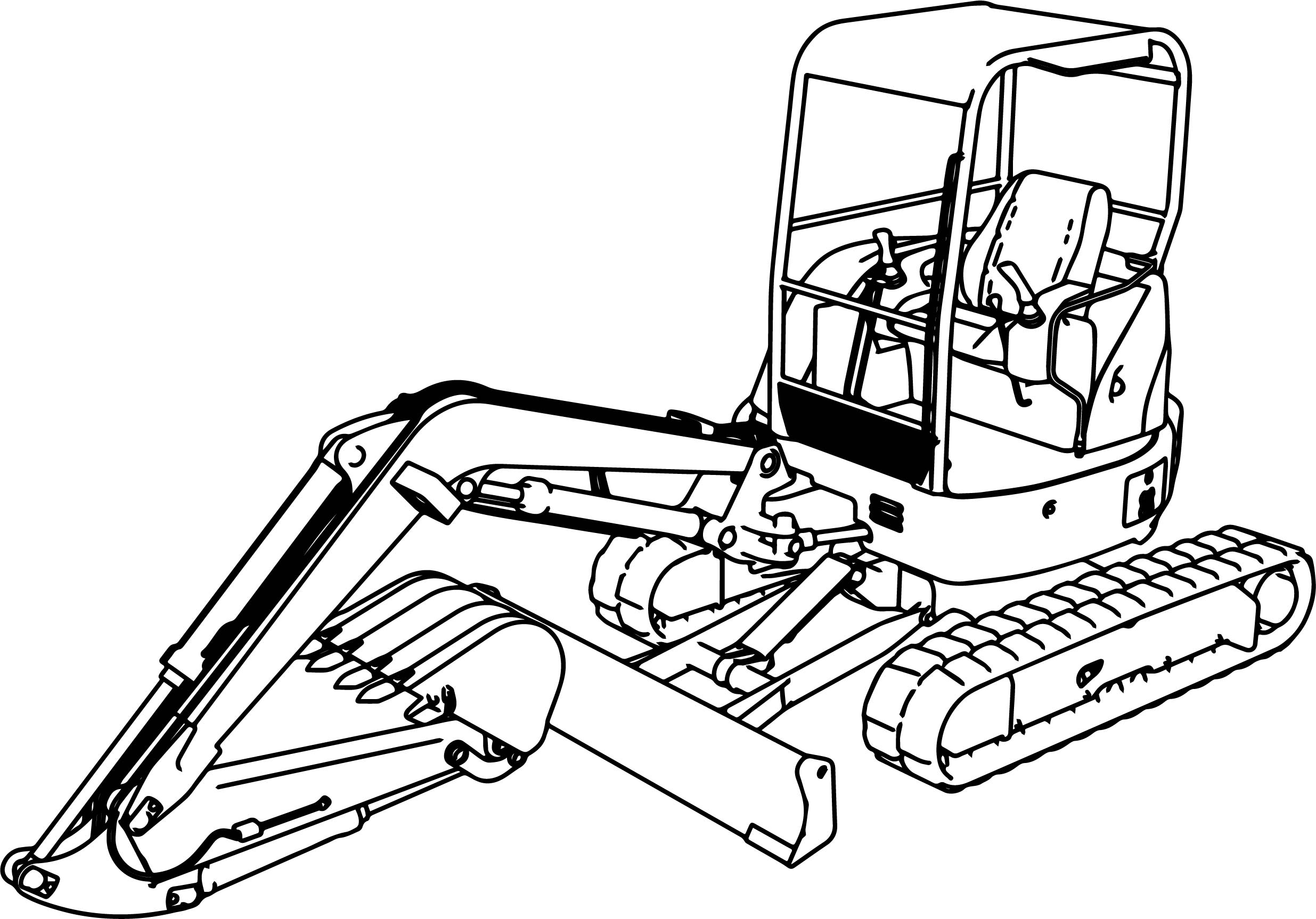 Digger Drawing | Free download on ClipArtMag