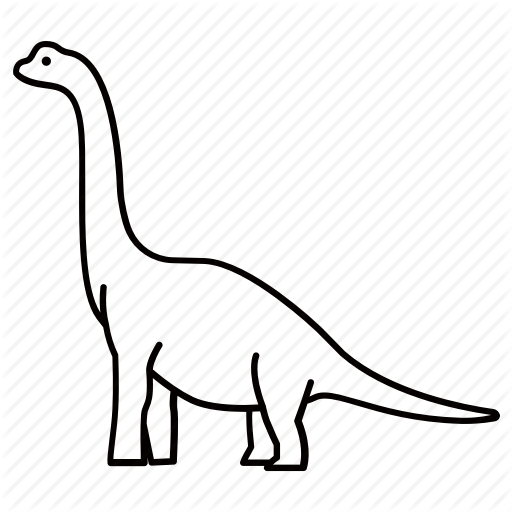 brontosaurus cut out