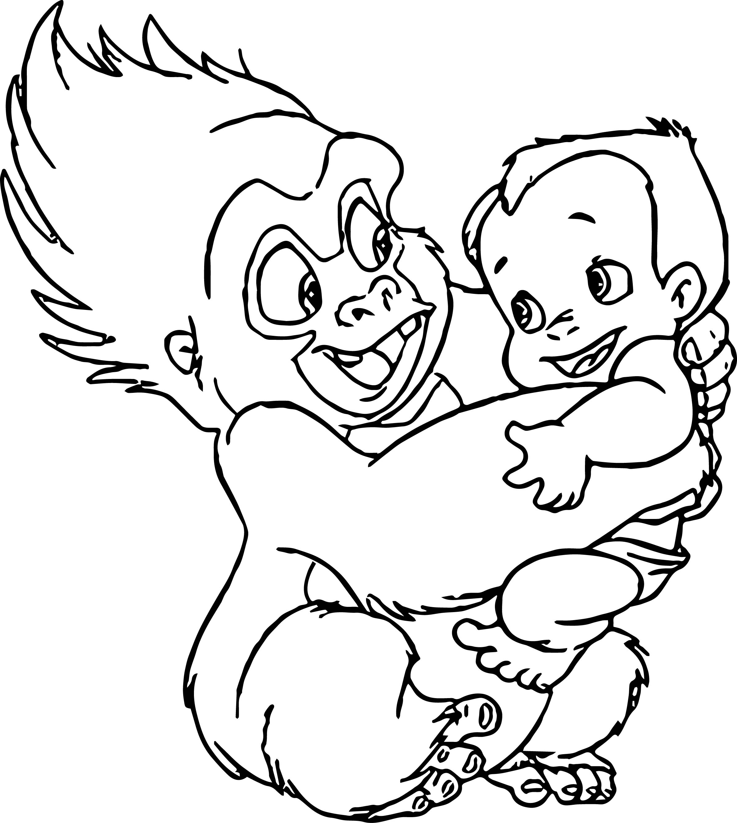 Disney Tarzan Drawing | Free download on ClipArtMag