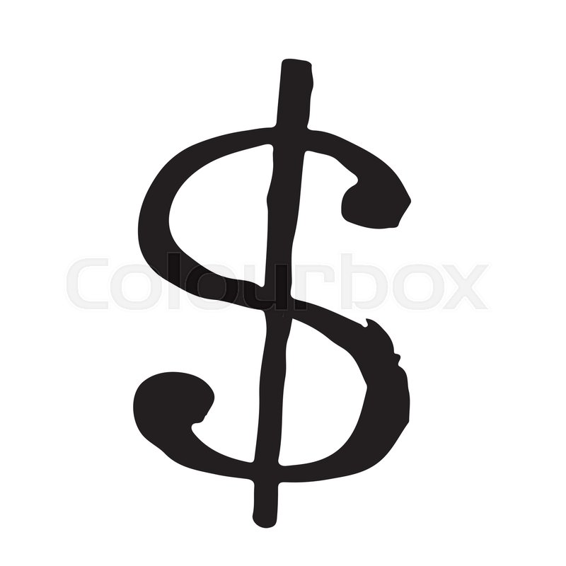 Dollar Drawing | Free download on ClipArtMag