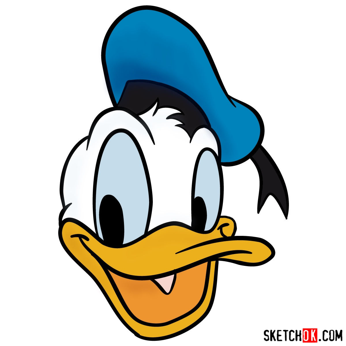Donald Duck Drawing | Free download on ClipArtMag