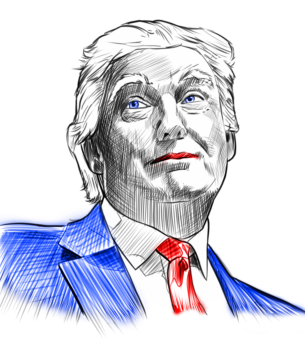 Donald Trump Drawing | Free Download On ClipArtMag