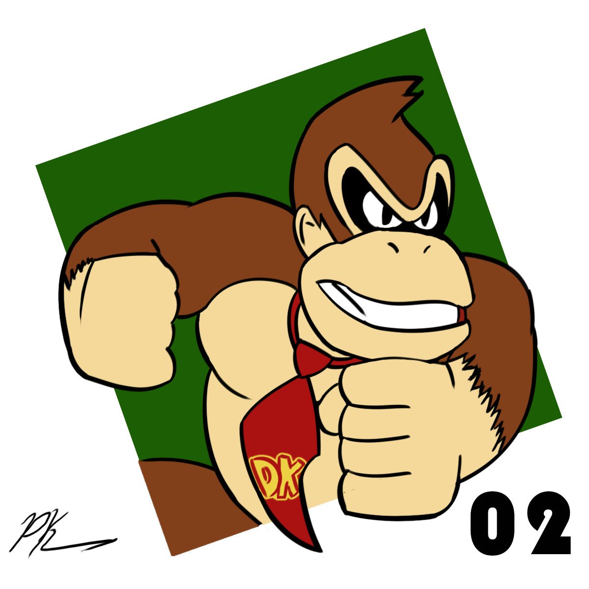 Donkey Kong Drawing | Free download on ClipArtMag