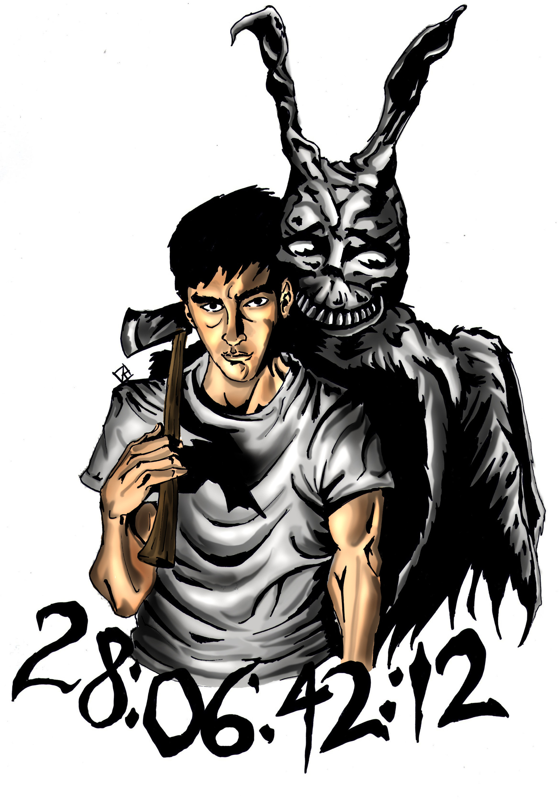 Donnie Darko Drawing Free download on ClipArtMag