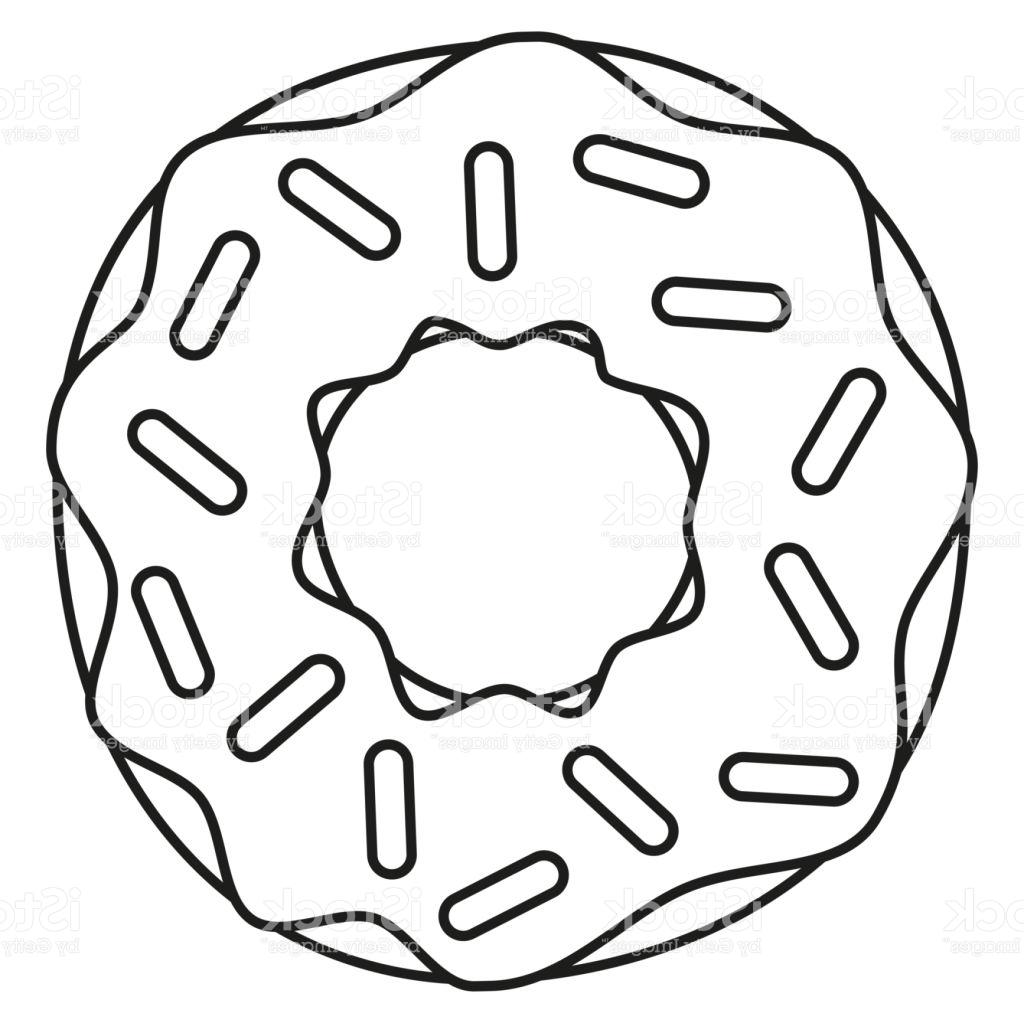 Donut Line Drawing | Free download on ClipArtMag