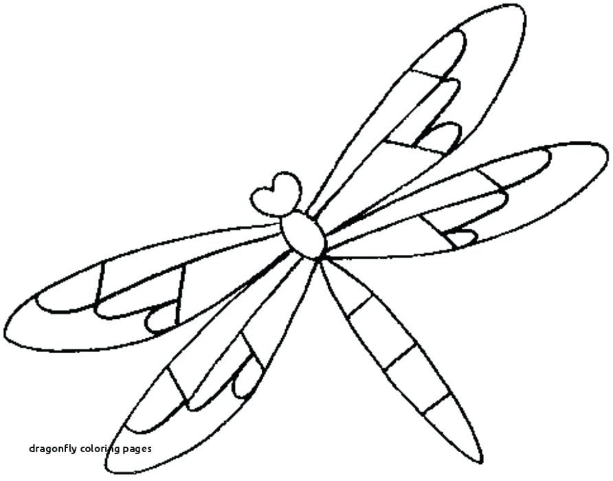 Dragonfly Line Drawing Free Download On ClipArtMag