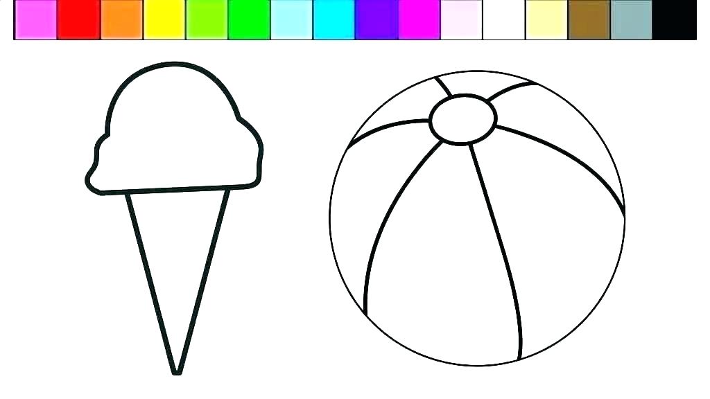 827 Cute Free Printable Beach Ball Coloring Pages with disney character