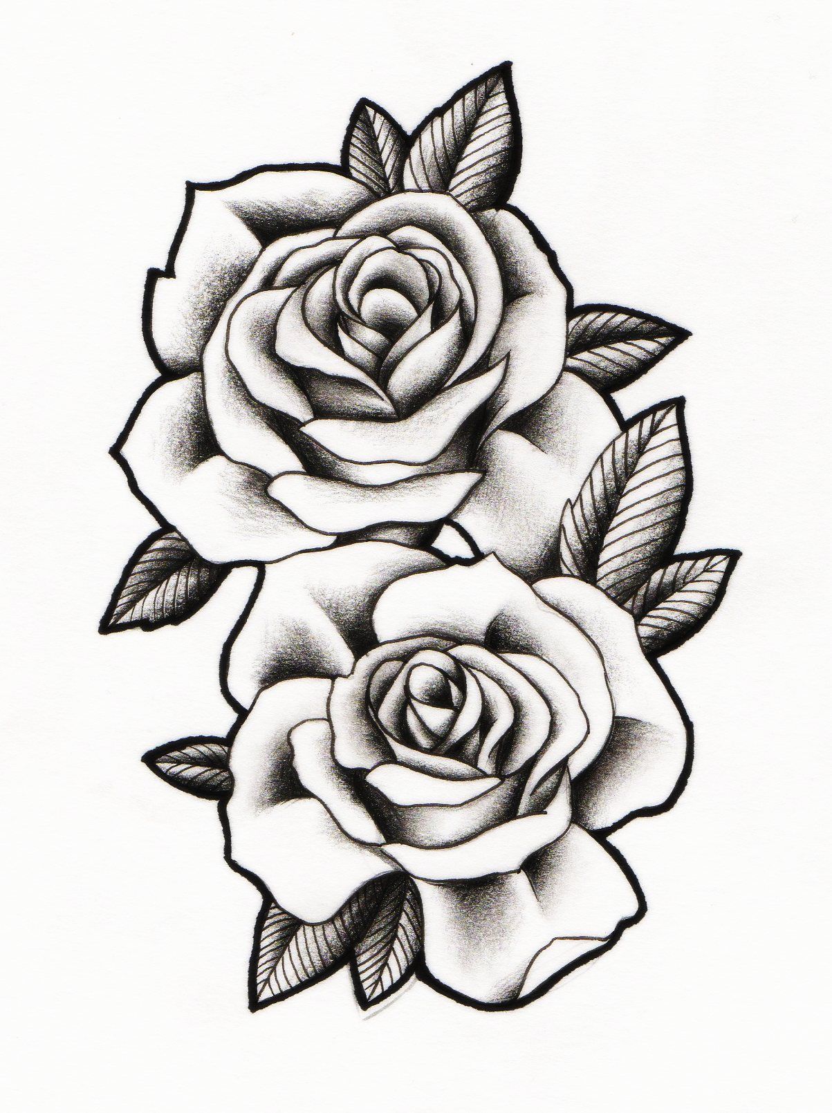 Drawing Flowers Tattoo Free download on ClipArtMag