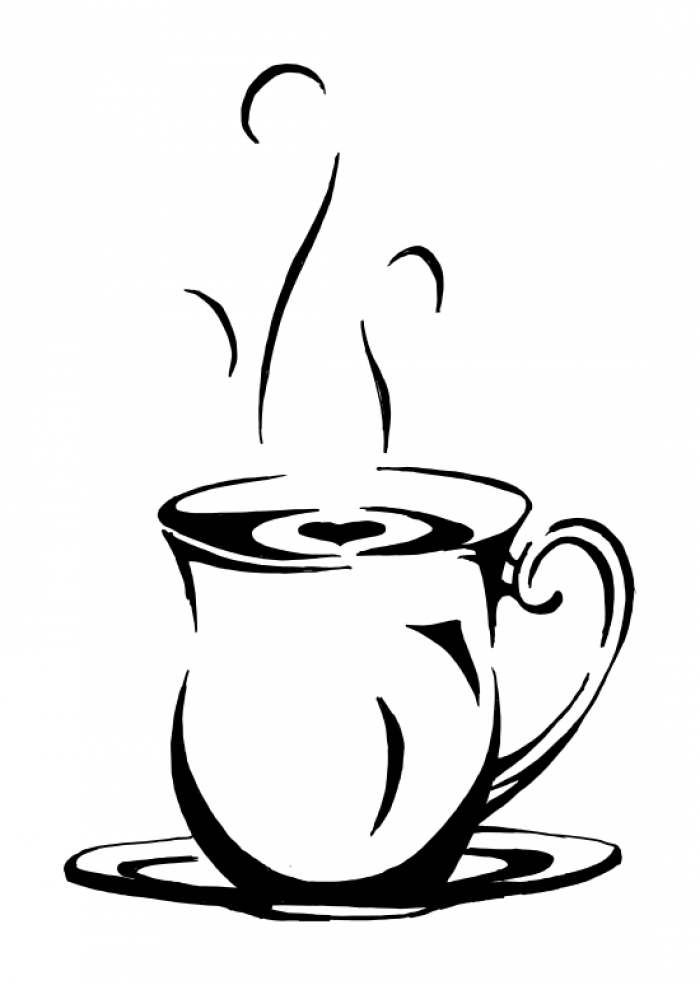 Cup Of Tea Drawing / Vintage Teacup Drawing | Free download on ClipArtMag