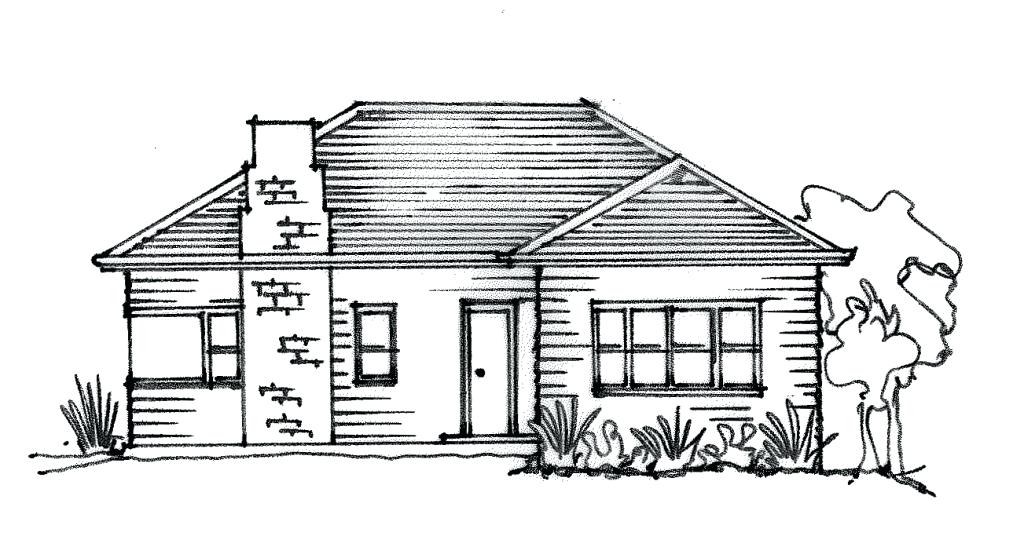 40+ Best Collections Pencil Simple Dream House Drawing Sketch - Eff