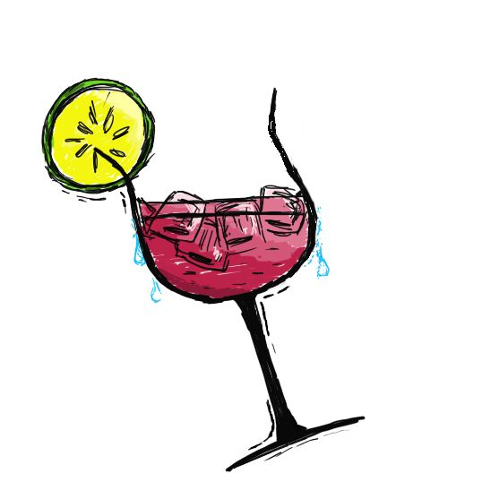 Drinking Alcohol Drawing | Free download on ClipArtMag