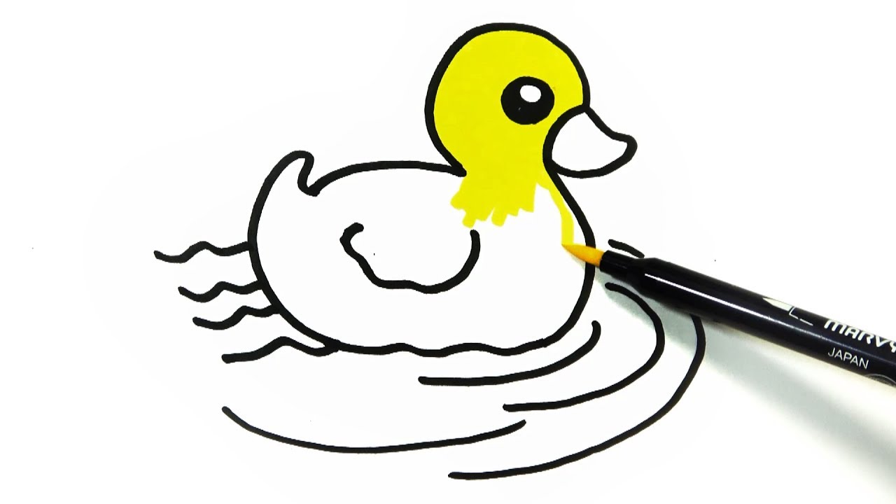 Duck Drawing | Free download on ClipArtMag