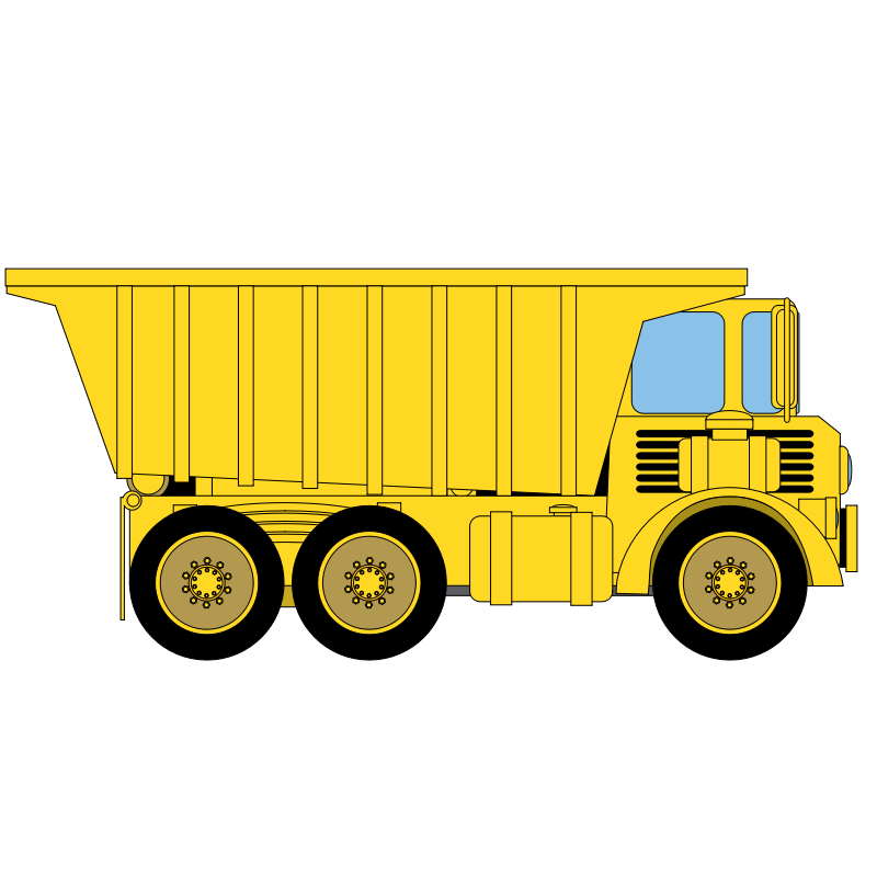 Dump Truck Drawing | Free download on ClipArtMag