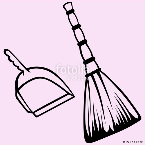 Dustpan Drawing Free download on ClipArtMag