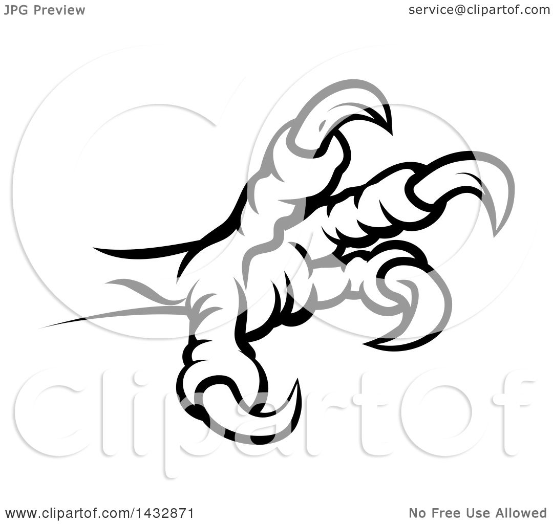 Eagle Talons Drawing | Free download on ClipArtMag