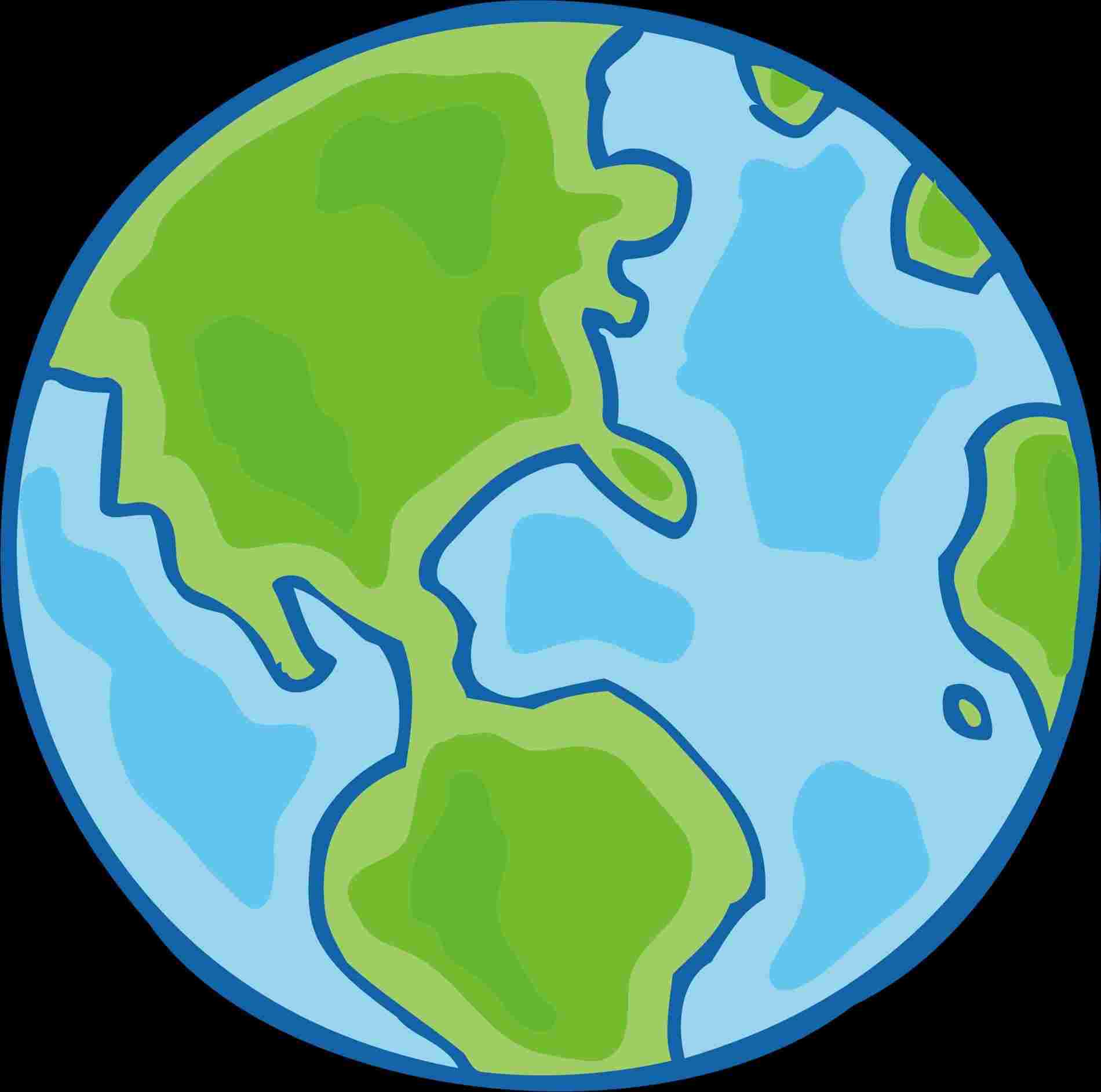 Earth Cartoon Drawing Free download on ClipArtMag