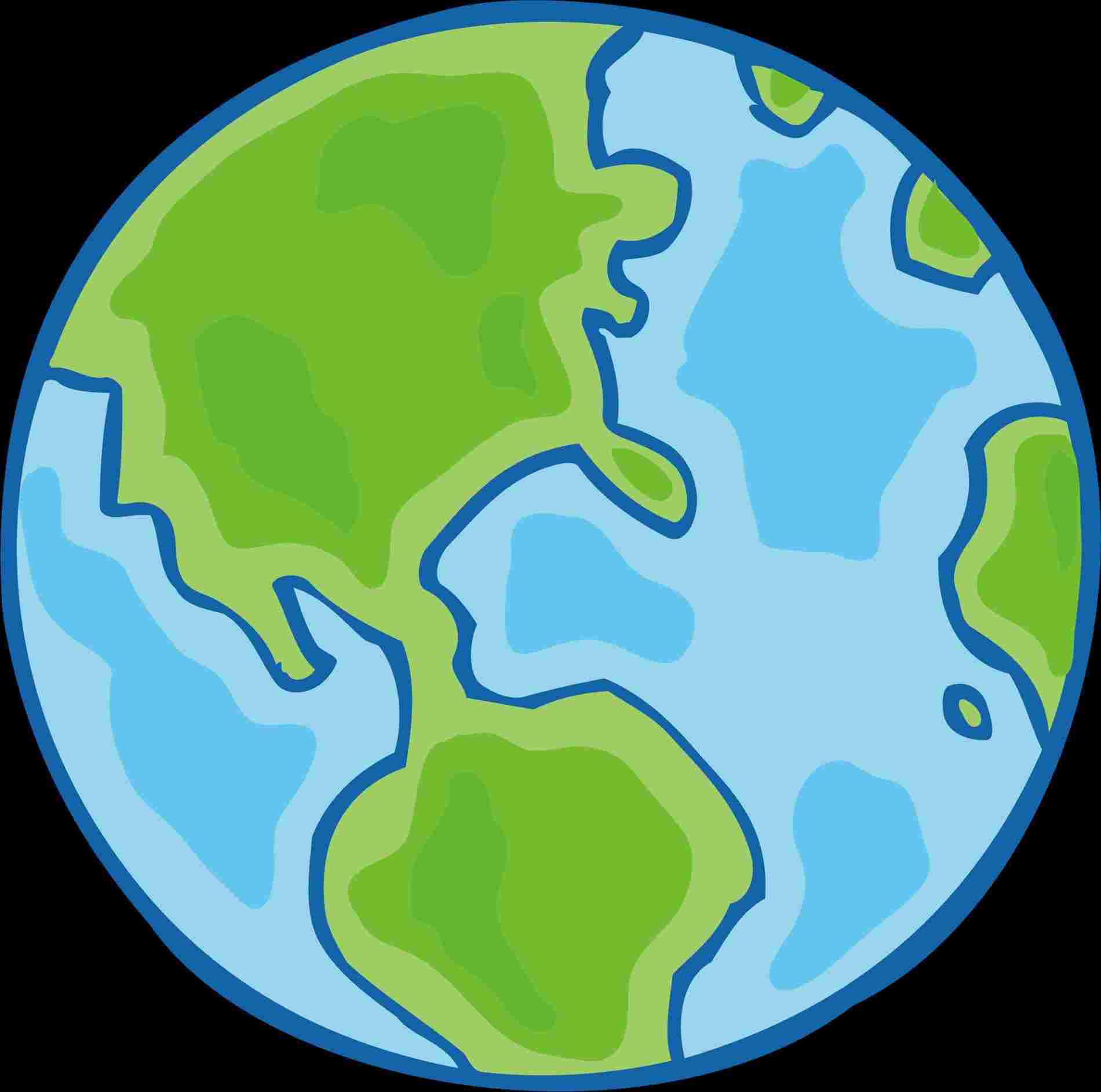 Earth Cartoon Drawing | Free download on ClipArtMag