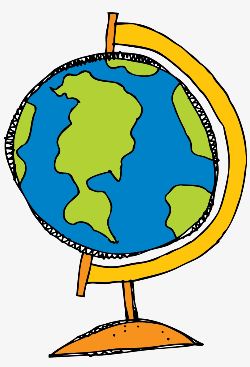 Earth Globe Drawing | Free download on ClipArtMag