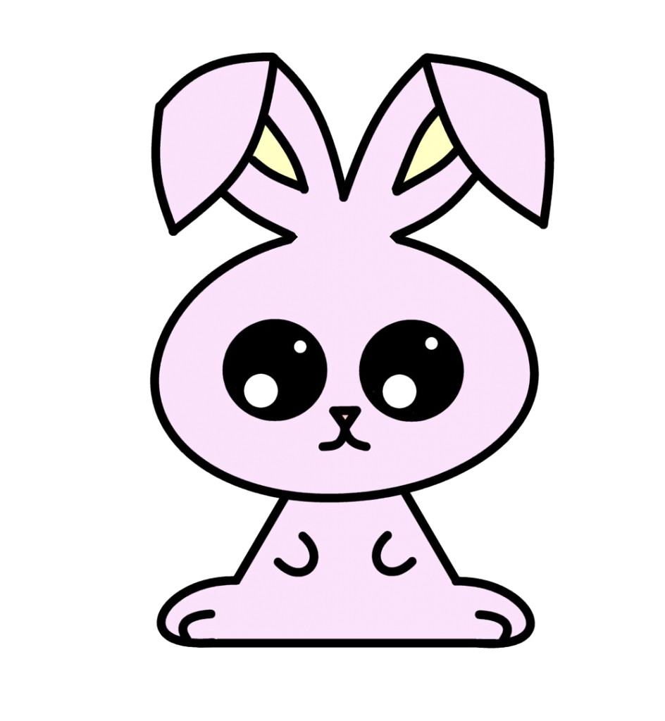 Easter Bunny Face Drawing | Free download on ClipArtMag