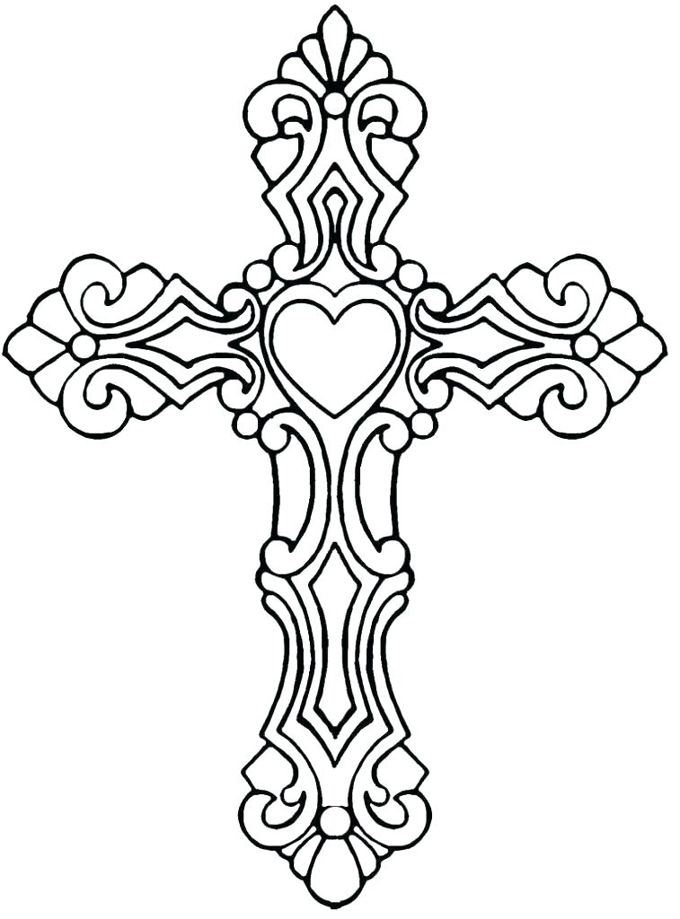 Easter Cross Drawings | Free download on ClipArtMag