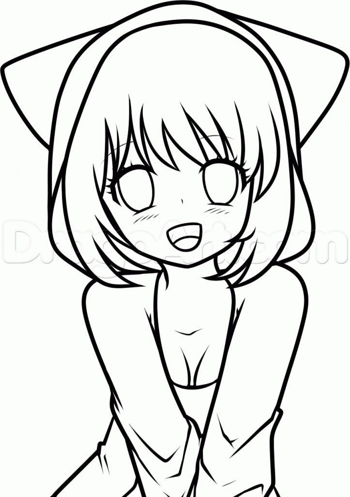 Easy Anime Drawings | Free download on ClipArtMag