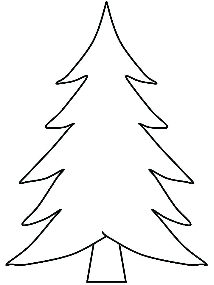 Easy Christmas Tree Drawing | Free download on ClipArtMag