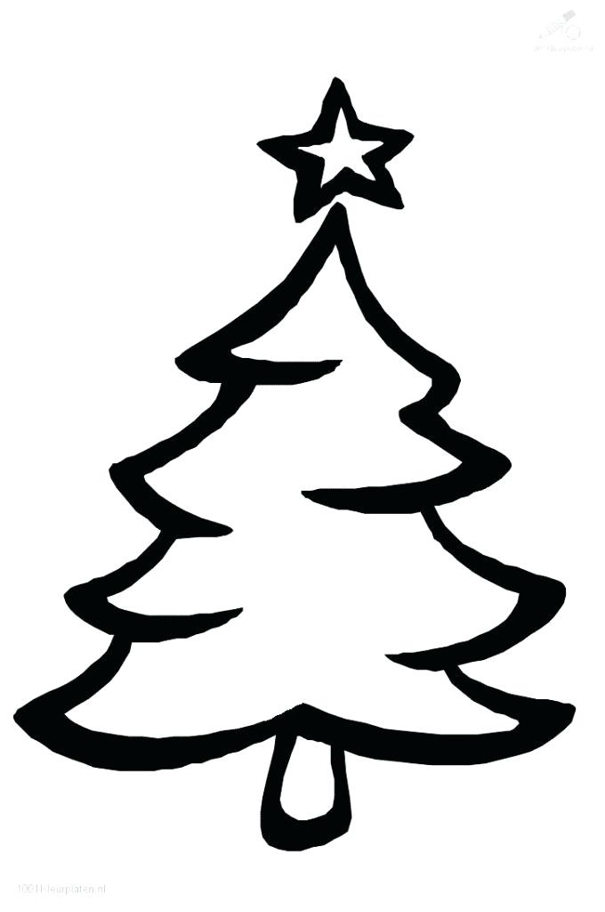 Easy Christmas Tree Drawing | Free download on ClipArtMag