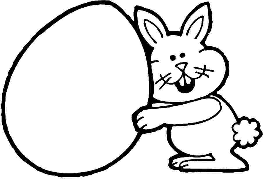 Bunny Outline Drawing | Free download on ClipArtMag