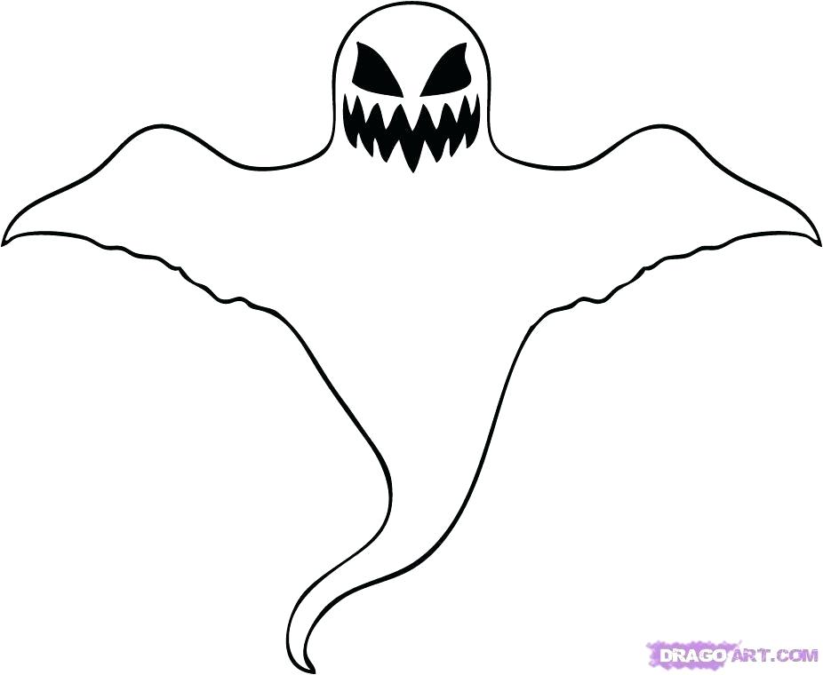 Easy Ghost Drawing | Free download on ClipArtMag
