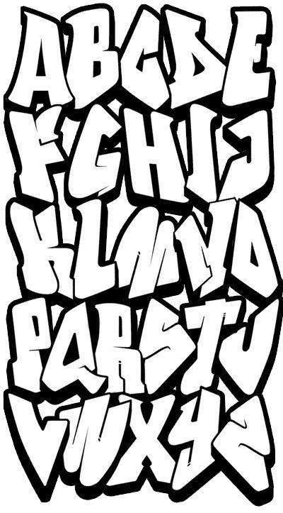 Easy Graffiti Drawings | Free download on ClipArtMag
