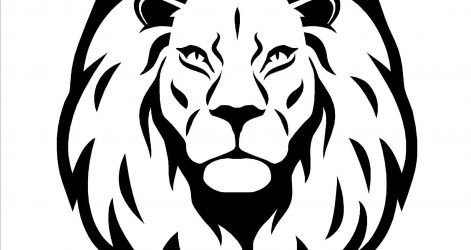 Easy Lion Face Drawing | Free download on ClipArtMag