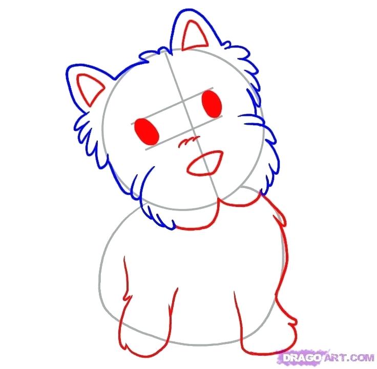 Easy Puppy Face Drawing | Free download on ClipArtMag