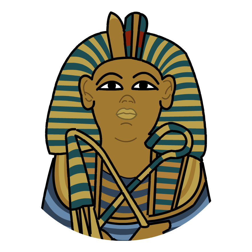 Egyptian Pharaoh Drawing Free download on ClipArtMag