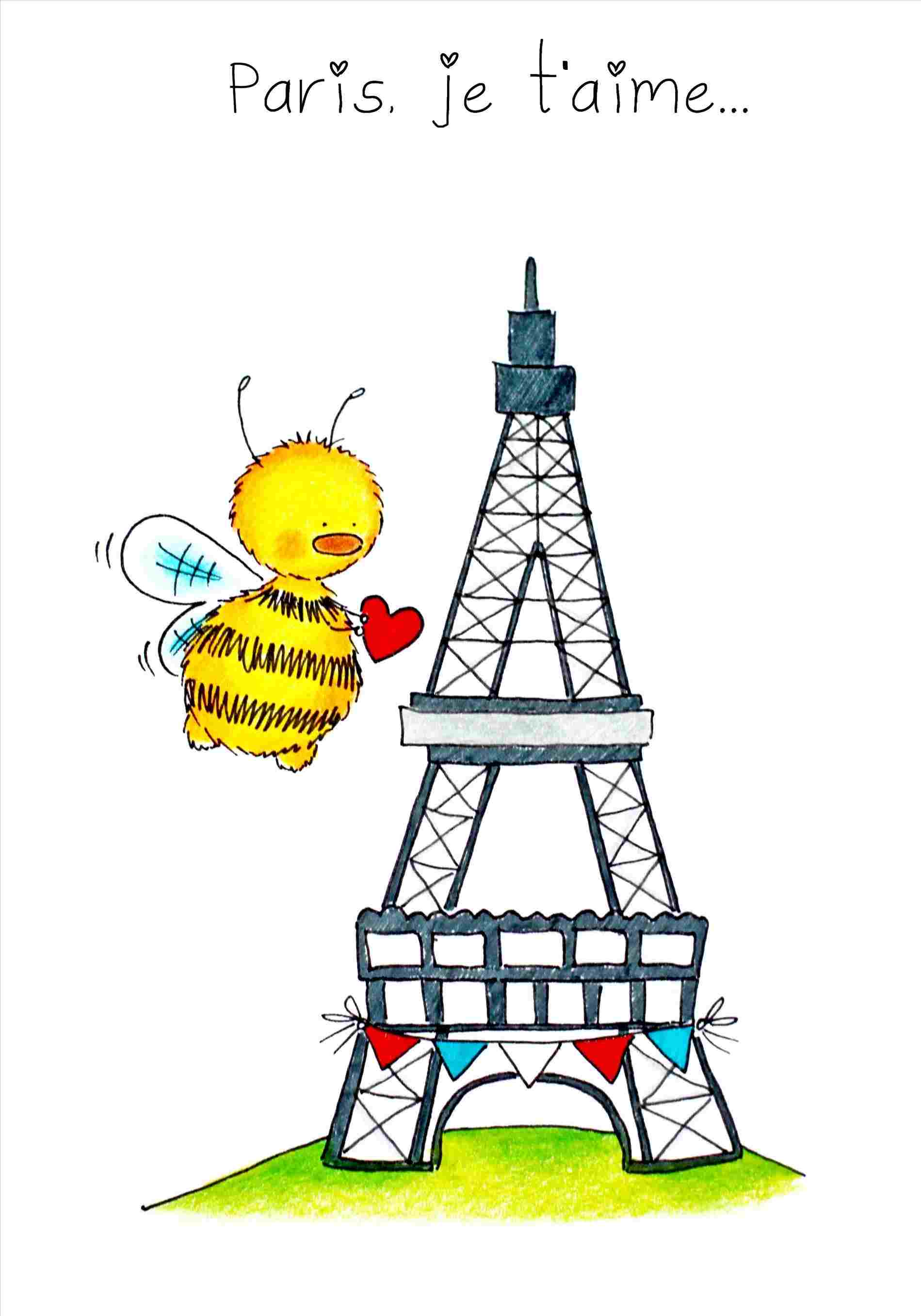 Eiffel Tower Cartoon Drawing | Free download on ClipArtMag