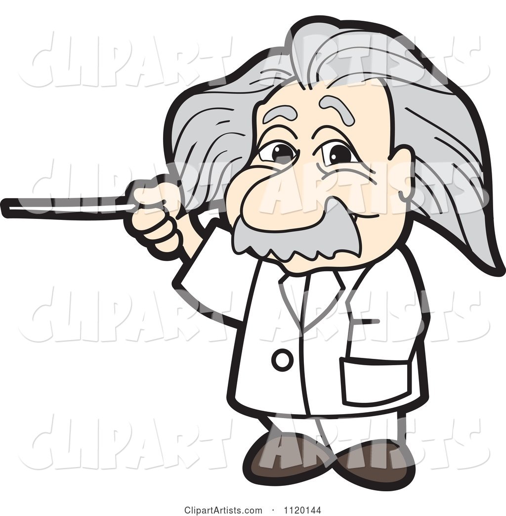 Einstein Cartoon Drawing | Free download on ClipArtMag