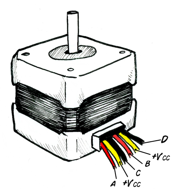 Electric Motor Drawing | Free download on ClipArtMag