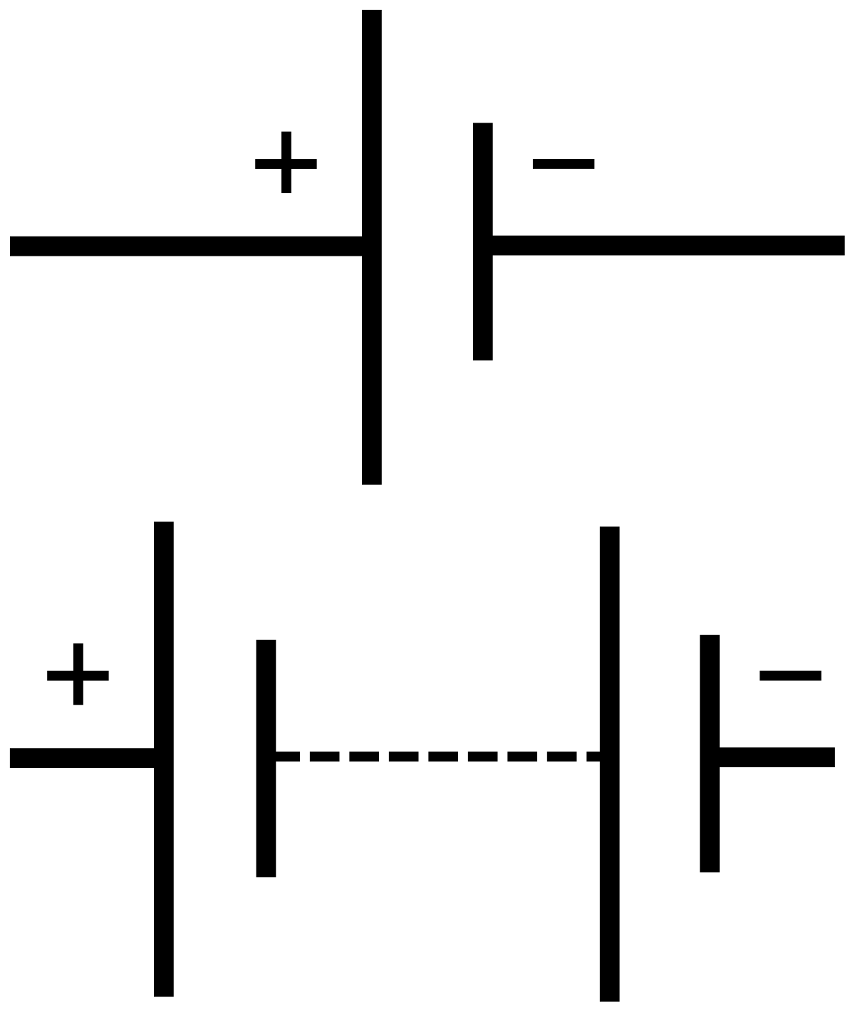 Circuit Diagrams Battery Symbol Direction