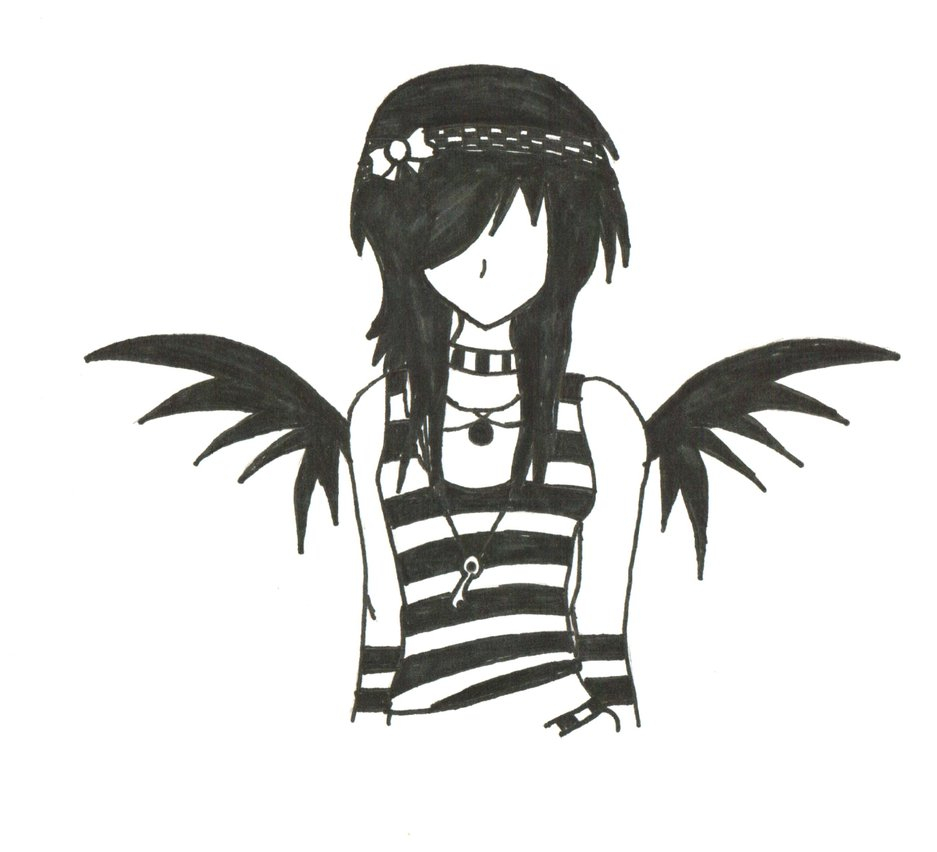 Emo Anime Drawings | Free download on ClipArtMag