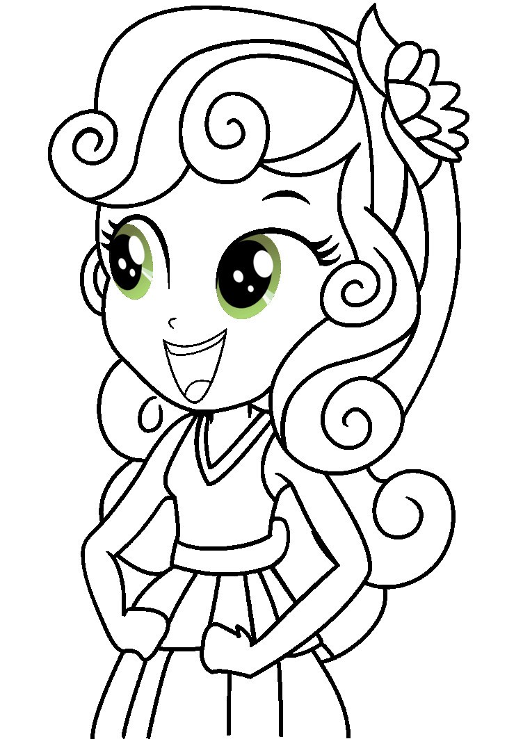 Equestria Girls Drawing | Free download on ClipArtMag