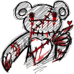 demonic teddy bear