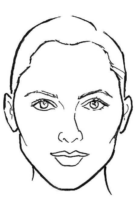 Face Shape Drawing | Free download on ClipArtMag