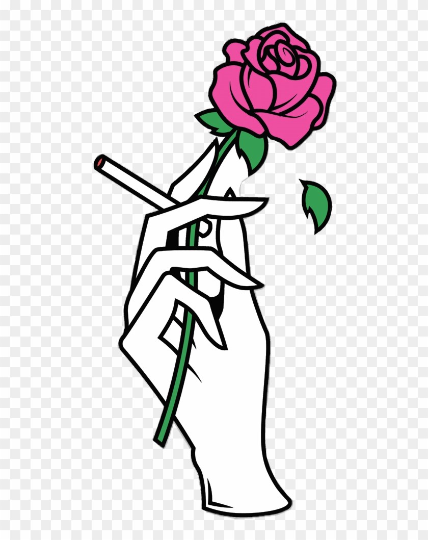 Falling Rose Petals Drawing | Free download on ClipArtMag