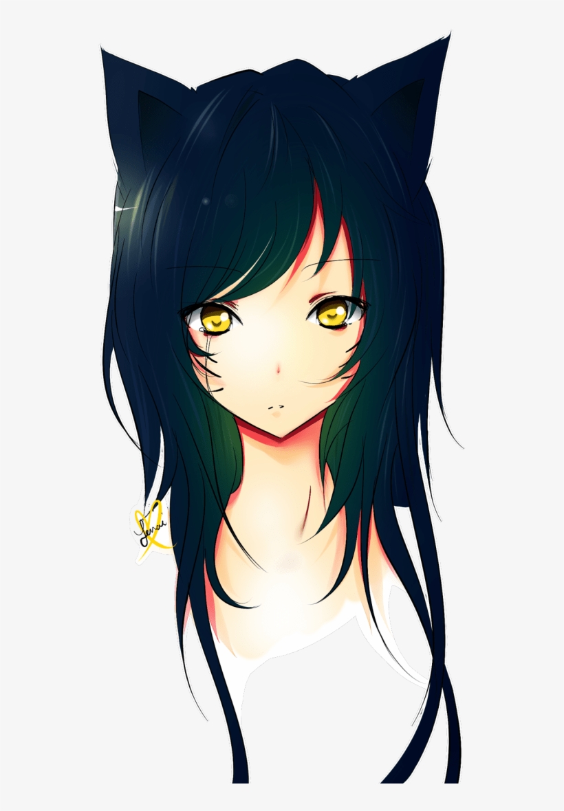 wolf anime cute drawings draw female character drawing werewolf digitally clipartmag pngio nicepng