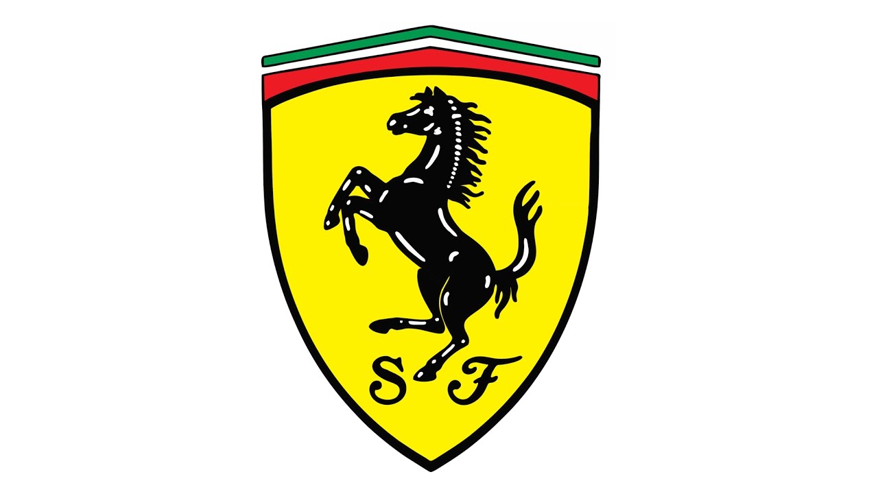 Ferrari Logo Drawing | Free download on ClipArtMag